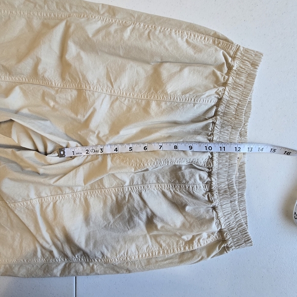 AMO Cotton Straight-leg Pull-On Pant in‎ Pumice Women's Small Lightweight - Picture 4 of 10